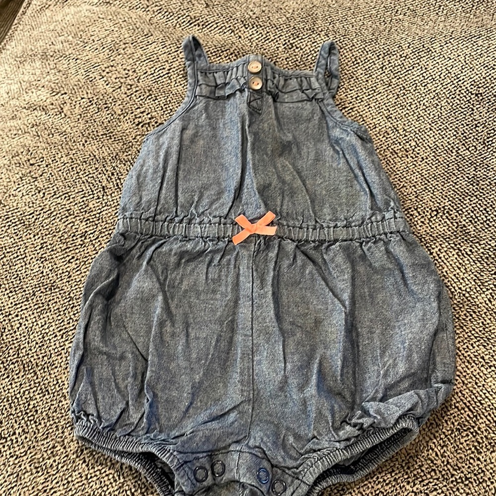 Baby girl summer romper